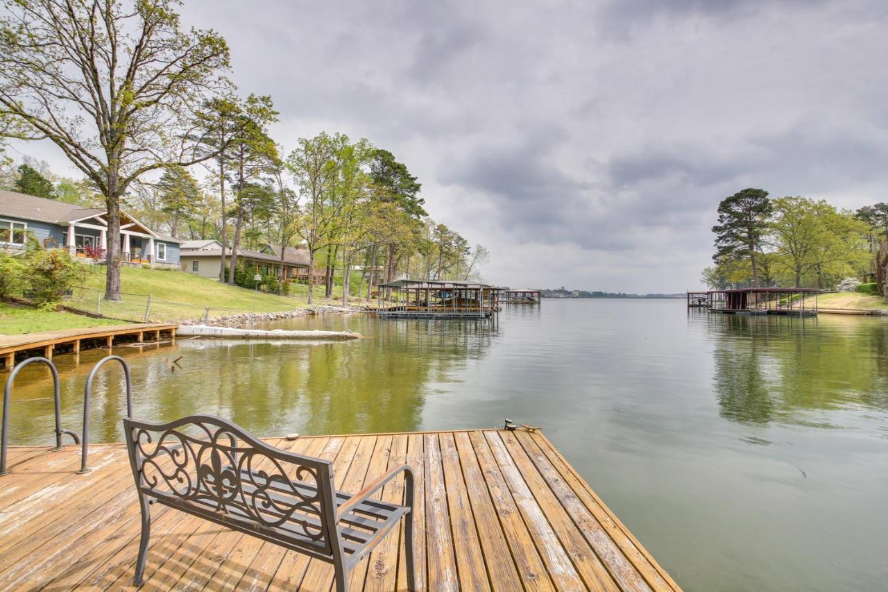 Villa Cozy Lake Cabin With Dock In Hot Springs Natl Park Lake Hamilton Exterior foto