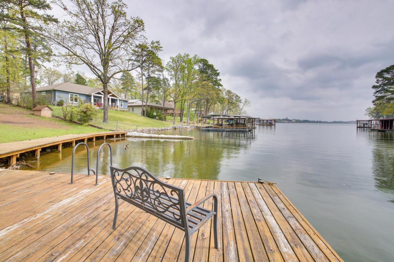 Villa Cozy Lake Cabin With Dock In Hot Springs Natl Park Lake Hamilton Exterior foto